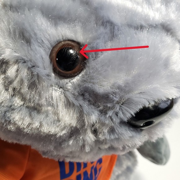 Grey Quokka 14" Plush Ding Ding Ding Dave Busters Toy Factory Stuffed Animal - Picture 14 of 14